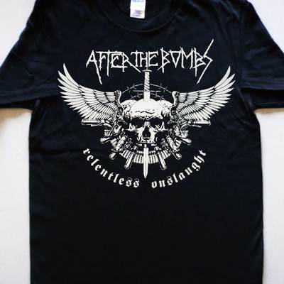 After the bombs - relentless onslaught t-shirt
