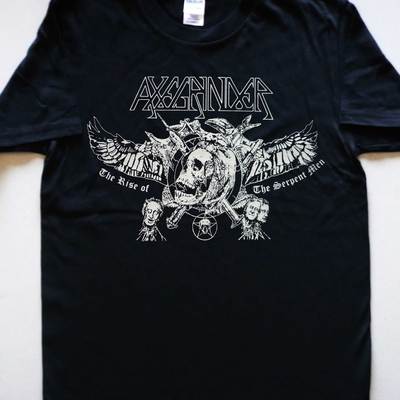 Axegrinder - rise of the serpent men t-shirt