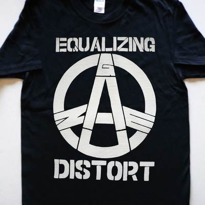 Gauze - equalizing distort t-shirt