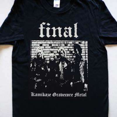 Final - kamikaze gravecore metal t-shirt