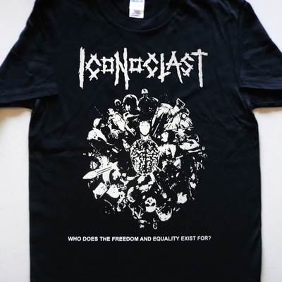 Iconoclast - who does..... t-shirt
