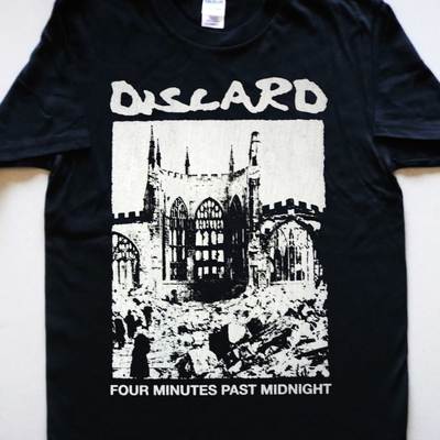 Discard - four minutes past midnight t-shirt