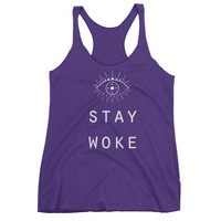 Stay Woke - Women's Tank - Thumbnail 2