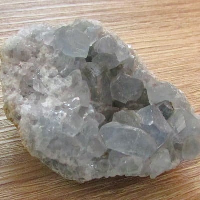 Large blue celestine cluster