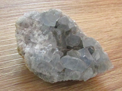 Large Blue Celestine Cluster