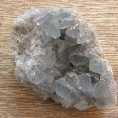 Large blue celestine cluster