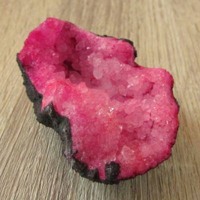 Pink quartz cluster