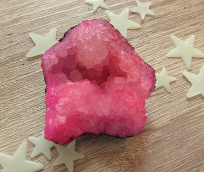 Small Pink Quartz Cluster