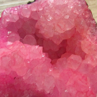 Small pink quartz cluster