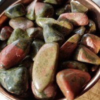 Tumbled Unakite Jasper - Thumbnail 1