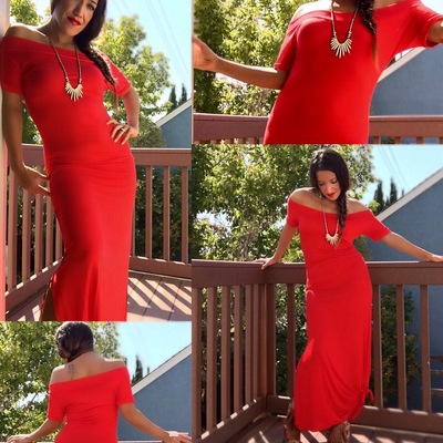 Silhouette dress - Thumbnail 4