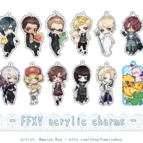 FFXV Chibi Charms