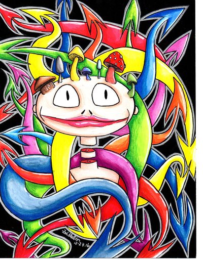 "Mr. Mushroomhead" 4''x6'' Print
