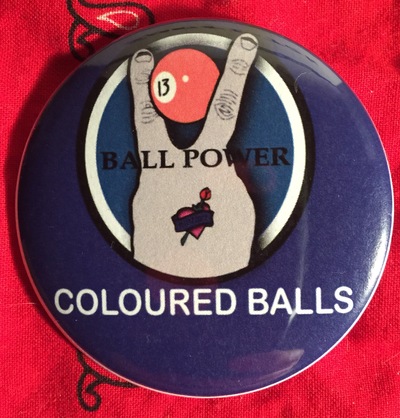 Coloured Balls - Ball Power 2.25" button