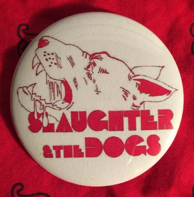 Slaughter & The Dogs Button