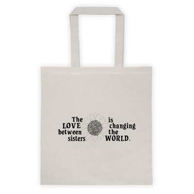 SISTER LOVE Tote bag