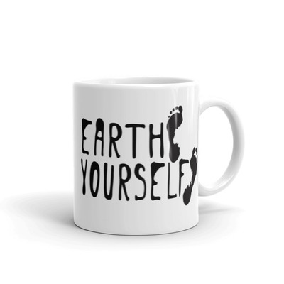 Earth yourself mug