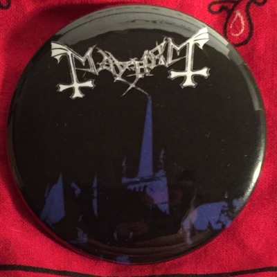 Mayhem- de mysteriis dom sathanas button - Thumbnail 3