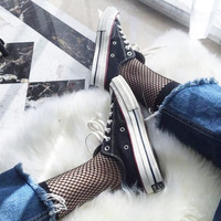 CYBER PUNK FISHNET SOCKS - Thumbnail 2