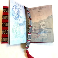 Passport cover - pink - Thumbnail 2