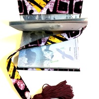 Passport cover - purple, yellow - Thumbnail 2