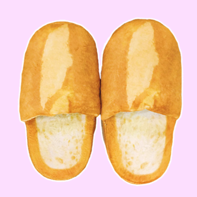 French bread slippers