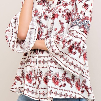 Hippie chick blouse