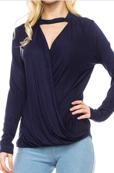 Criss~Cross Bubble Top