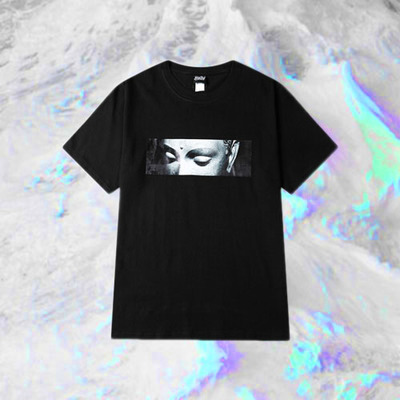 YOUR BUDDHA IS WATCHING YOU T SHIRT IN BLACK