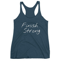 Finish Strong Women's tank top - Thumbnail 1