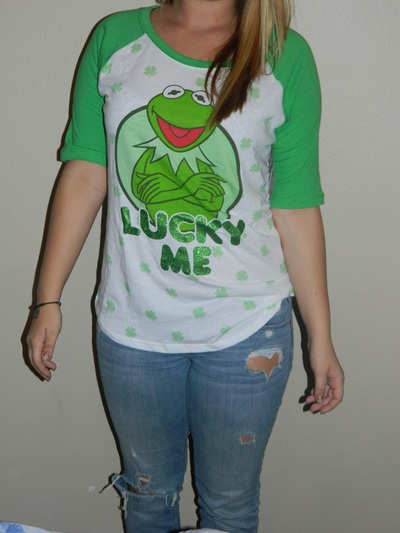 Lucky Me - Kermit - St. Patrick's Day shirt