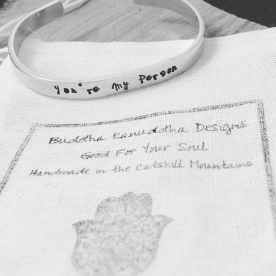 You're My Person Hand Stamped Bracelet 