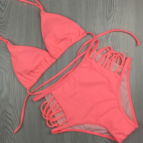 Girls Trip High Waist Swim Set