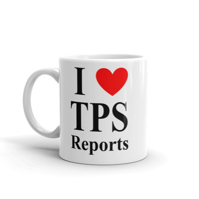 I love tps reports mug