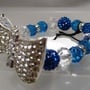 Rhinestone bow bracelet  - Thumbnail 1