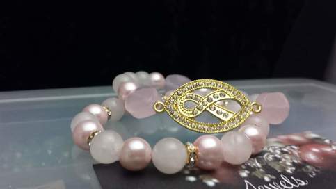 Awareness bracelet (Breast Cancer) Set
