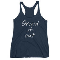 Grind it out Women's tank top - Thumbnail 1