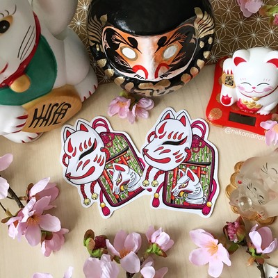 Omamori Inari Mountain - Stickers