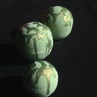 Matcha Green Tea Bath Bomb - Thumbnail 2