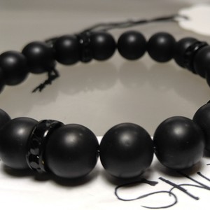 Black Onyx Bracelet (Matte)