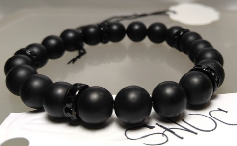 Black Onyx Bracelet (Matte)