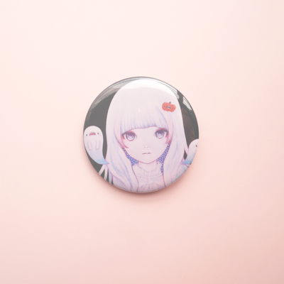 Ghost girl☆pumpkin badge