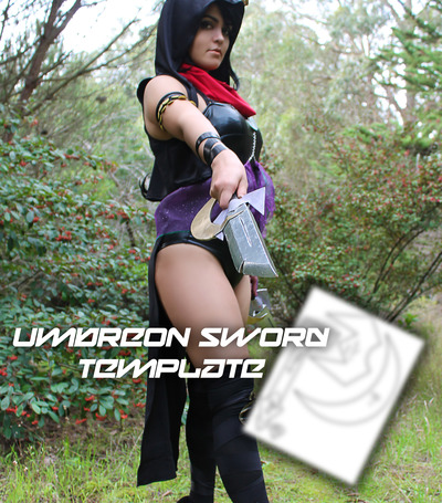 Umbreon Sword Template+Video