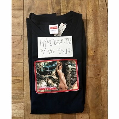 Supreme larry clark girl t shirt . black . medium 