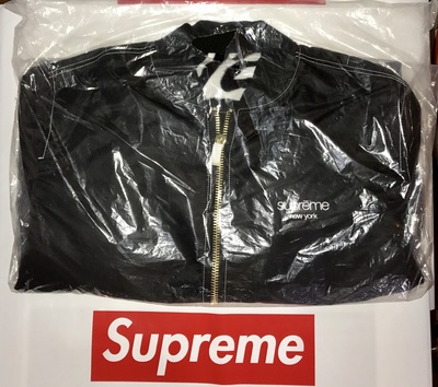 Supreme contrast stitch reversible MA-1 jacket . Black . Large ss17