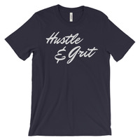 Hustle and Grit Unisex short sleeve t-shirt - Thumbnail 1