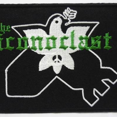 The iconoclast embroidered patch (green) - Thumbnail 4