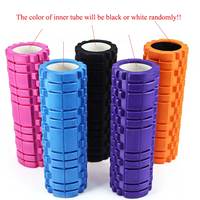 EVA Yoga Foam Roller 30CM for Fitness Home Gym Pilates Physiotherapy Massage - 30cm - Thumbnail 2