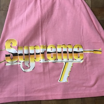 Supreme automatic t shirt ss17 peach