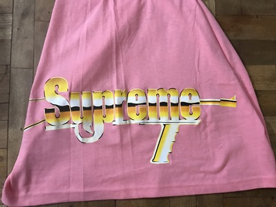Supreme Automatic T Shirt Ss17 peach